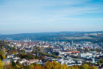 Fototapeta na wymiar Panorama von Pforzheim