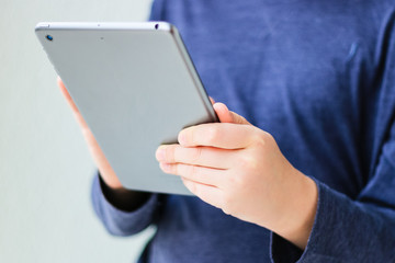 Tablet. The hottest gadgets. Popular technical trends. 