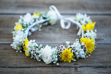 Obraz premium flower crown