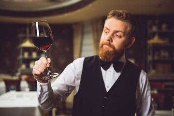 Critically watching saturation of crimson colour