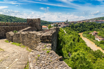 Fototapeta premium Tsarevets Fortress in Veliko Tarnovo