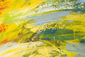 Detail of the Painting as a Background