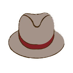 classic hat icon image vector illustration design 