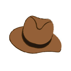 classic hat icon image vector illustration design 
