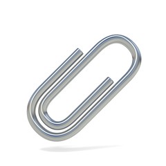 Paper clip. 3D