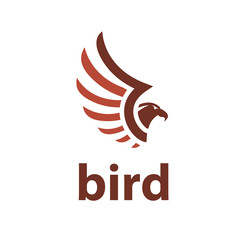 vector bird logo
