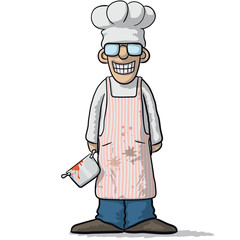 smiling chef