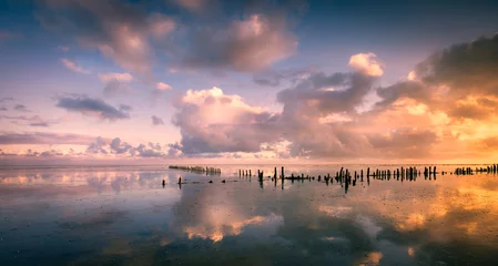 Foto auf Alu-Dibond Sunset © Arjen