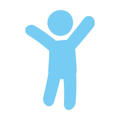 abstract man icon image vector illustration design 