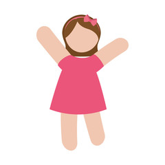 faceless woman icon image vector illustration design 