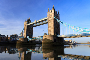 Naklejka premium Tower Bridge on Sunny Day ,London United Kingdom