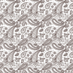 Mehendi pattern vector illustration