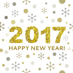 2017 Happy New Year background