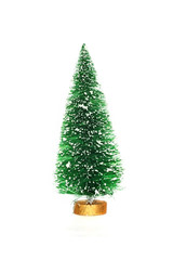 Christmas tree isolated over white