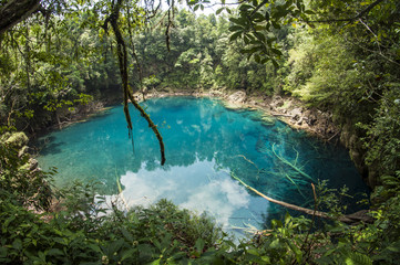 Cenote de Laguna Brava, Nentón, Huehuetenango
