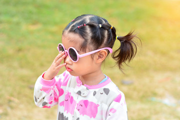 cute asian little girl