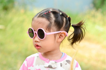 cute asian little girl