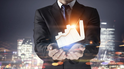 Market sales dynamics . Mixed media