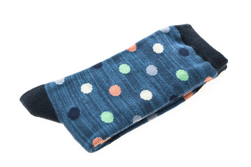 Pair of cotton sock for clothing