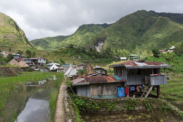 Fototapeta na wymiar Batad village, Luzon, Philippines