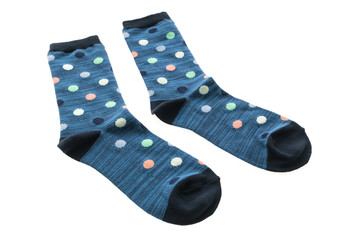 Pair of cotton sock for clothing