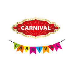 vector logo carnival