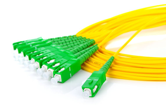 fiber optic coupler with SC connectors