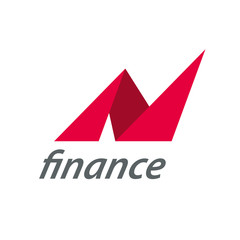 Vector logo finance