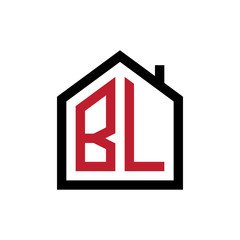 simple initial logo pentagon house