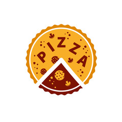 vector logo pizza