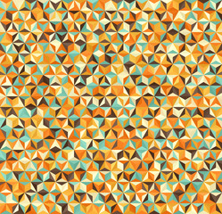 Triangle background. Vector seamless geometric pattern