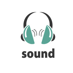 vector logo sound