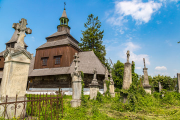 Wooden church in Ukraine