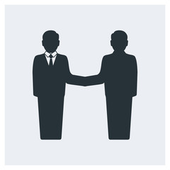 Business meeting icon