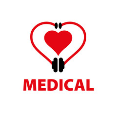 vector logo medical