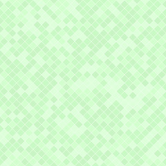 Green diamond pattern. Seamless vector