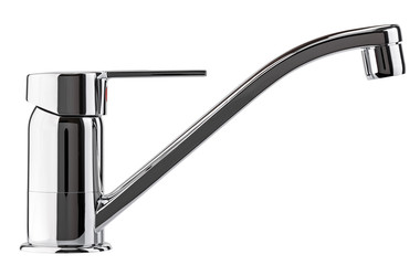 Mixer cold hot water. Modern faucet  bathroom.  Kitchen tap  . I