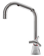 Mixer cold hot water. Modern faucet  bathroom.  Kitchen tap  . I