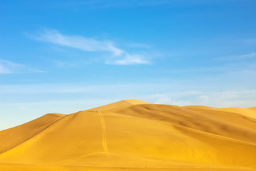 Fototapeta na wymiar Desert landscape. Gobi, china.