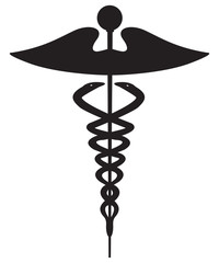 Caduceus medical symbol