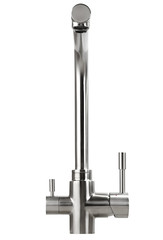 Mixer cold hot water. Modern faucet  bathroom.  Kitchen tap  . I