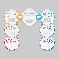 Vector infographic template