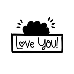 Vector calligraphy image