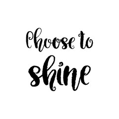 Vector hand drawn lettering poster