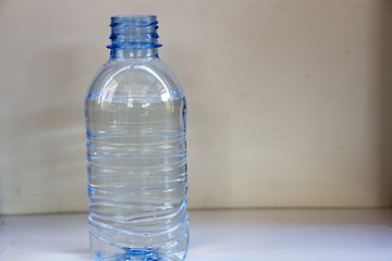 Drinking water in plastic bottles