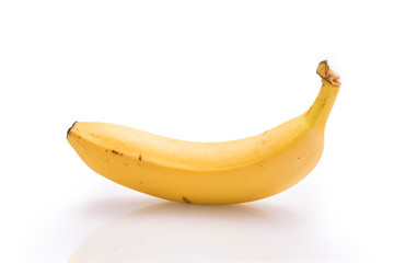 Banane naturell Isoliert