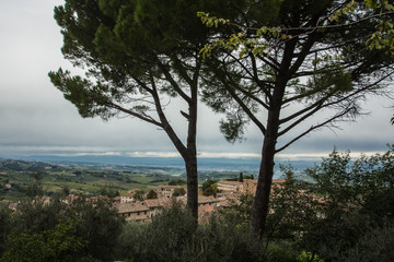 view of san gimignano