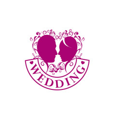 vector logo for wedding