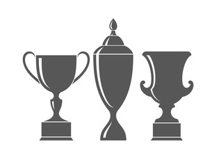 Abstract trophies
