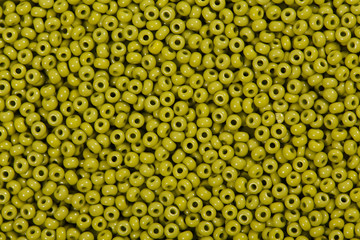 Mustard seeds beads.
